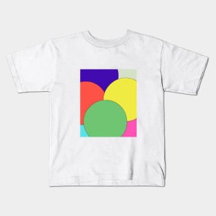 Colorful circles Kids T-Shirt